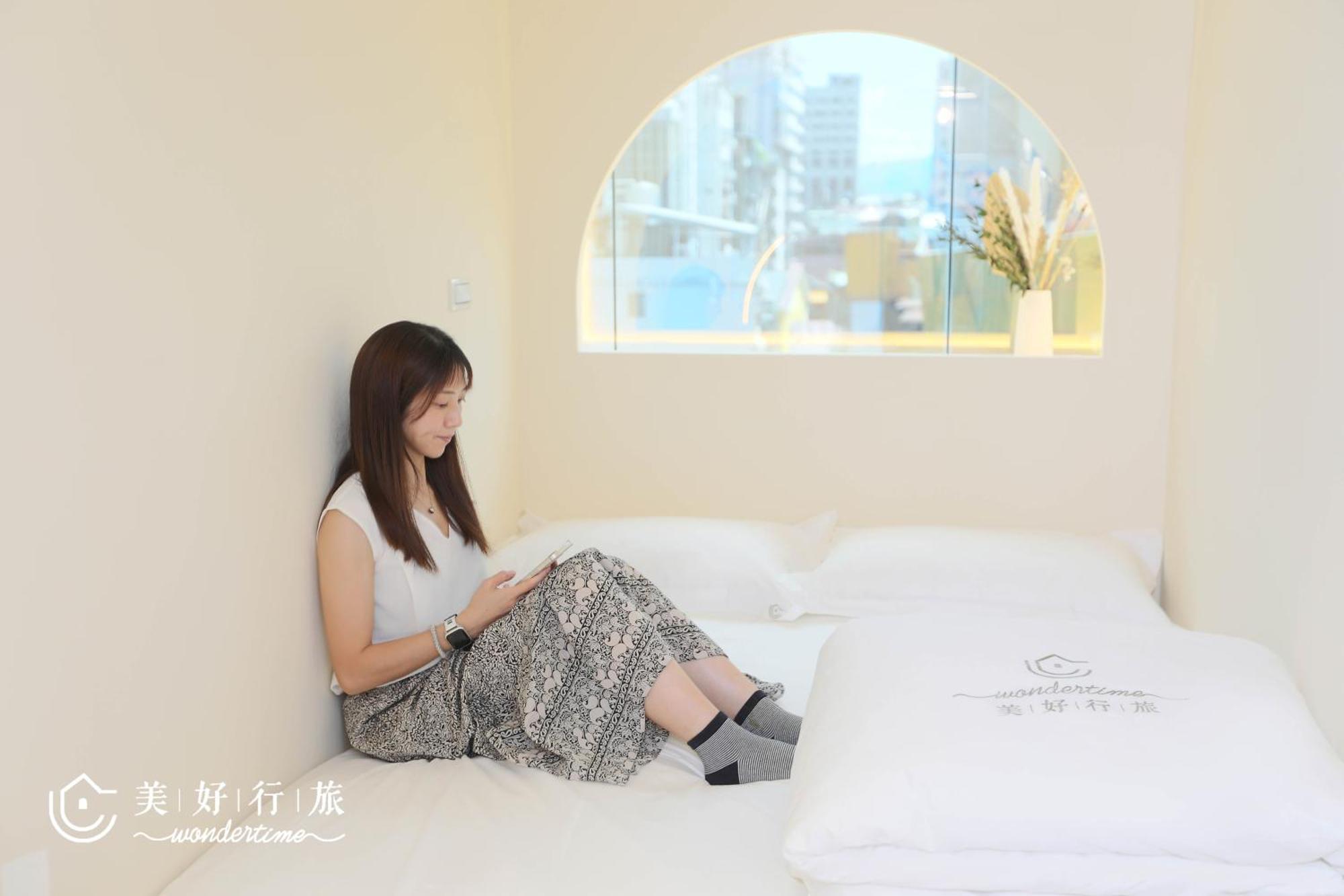 Wondertime3- Hankou' Inn 'Taipei Main Station Buitenkant foto